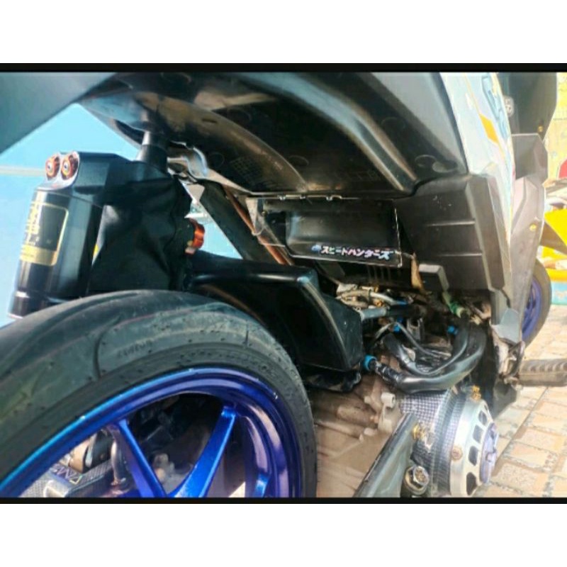 AKRILIK/MIKA/MUDFLAP PELINDUNG LUMPUR BEAT STREET/BEAT FI