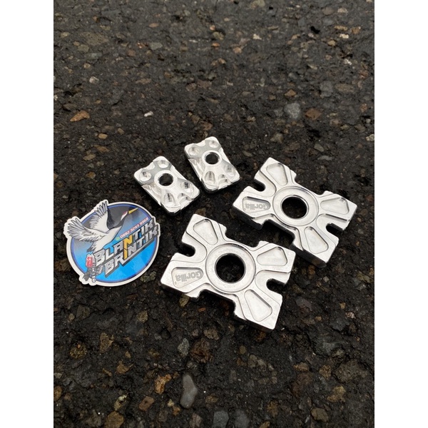 Plat as arm kaze cnc klem as arm kaze plat stelan arm kaze tutup arm kaze cnc