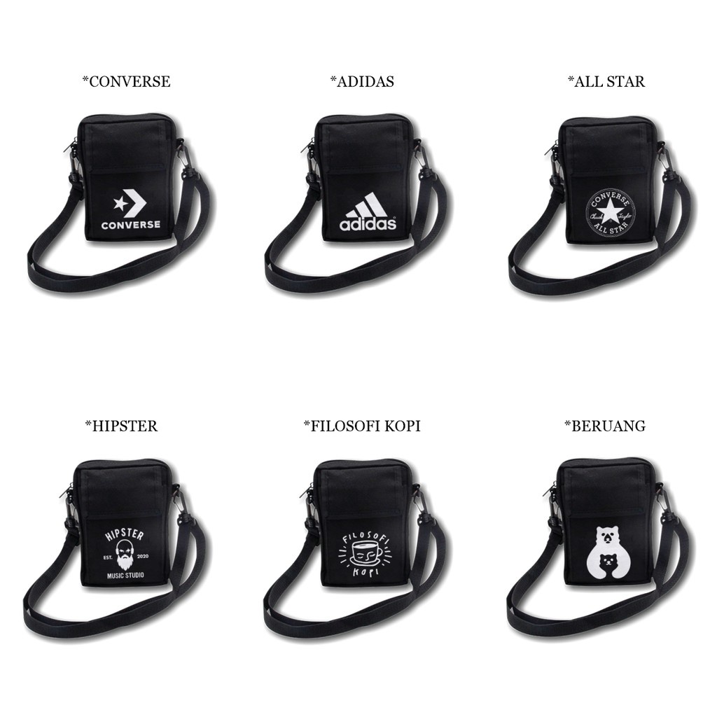 NAZRIL PROMO 11:11 Tas Selempang Pria Dan Wanita Terbaru / Tas Pouch Conor / Slingbag Mini Sling Bag Tas Ori