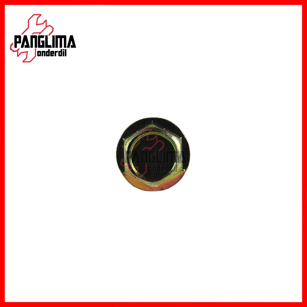Baut Tutup Oli  Suzuki M14 Satria 2 Tak &amp; Shogun 110-Kebo &amp; A100-A 100 &amp; Sprinter &amp; RC80-RC100 &amp; RC110 Crystal-RC 80-100-110 &amp; Tornado GS-GX Baud Tap Mesin Bawah