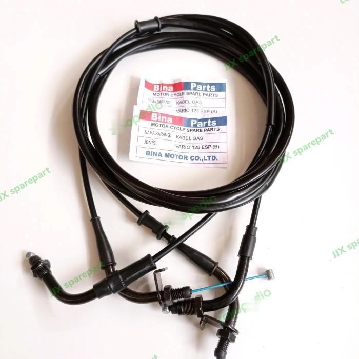 Kabel gas set A dan B vario 150 esp / vario 125 esp