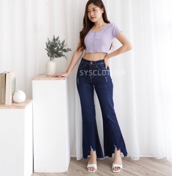 CELANA JEANS WANITA CUTBRAY MONDAY -SYSCLOTHIER