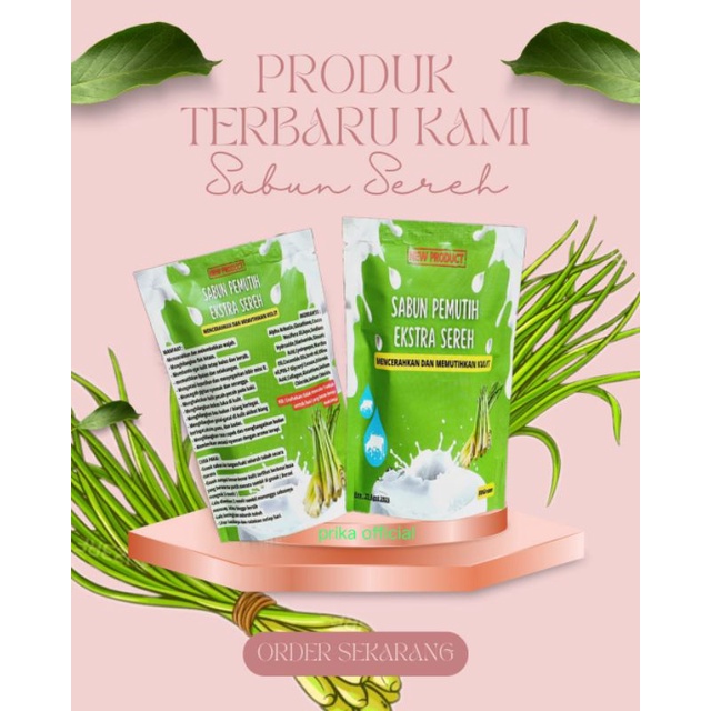 sabun sereh susu kaya manfaat