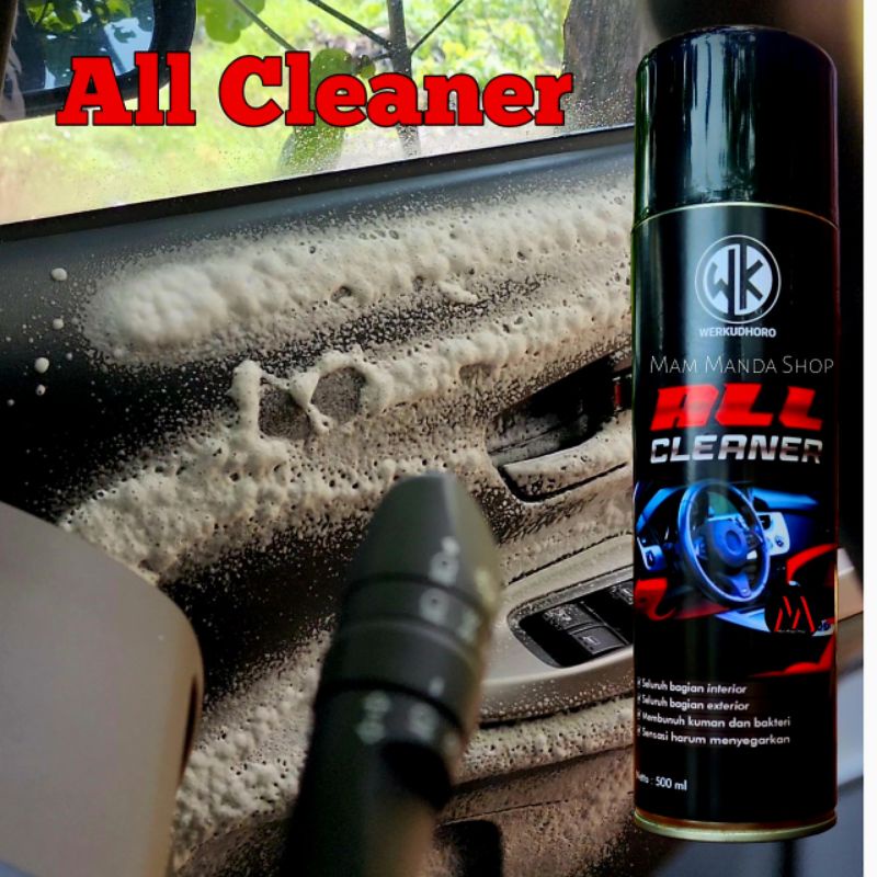 All Cleaner Mobil / Foam pembersih serbaguna / Pembersih Interior &amp; Exterior / Pembersih mesin Ban Jok kulit Plafon bludru / Pembersih Mobil