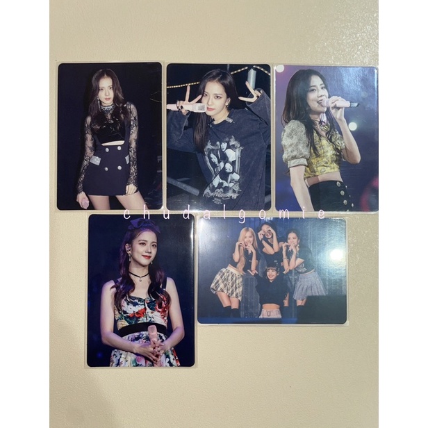 Blackpink Jisoo Tokyo Dome Photocard Japan Tour Limited Rare