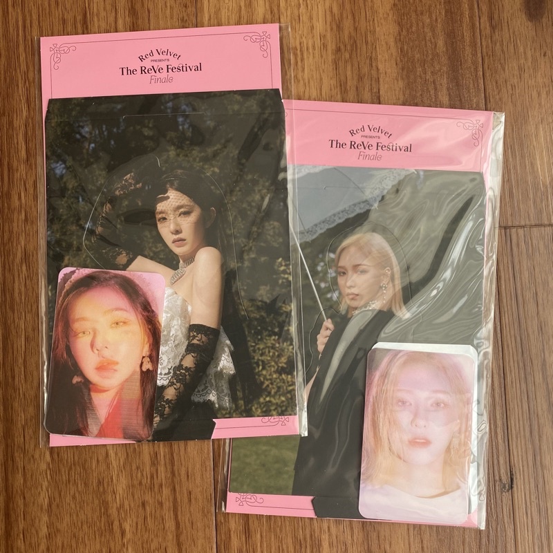 Red Velvet Lenti Holo Fullset Sealed Irene Wendy RV PC Photocard Lenticular Standee