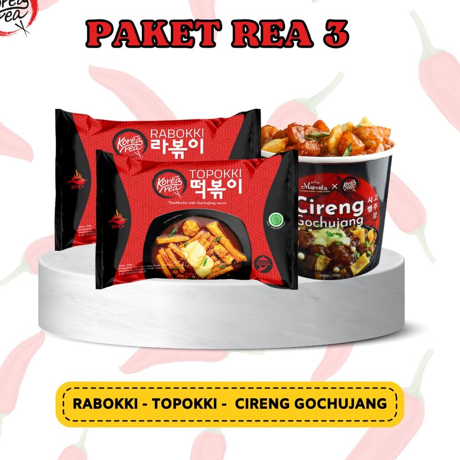 

TrcB6n1M--KOREAREA [ Paket Rea 3 ] Rabokki- Cireng Gochujang