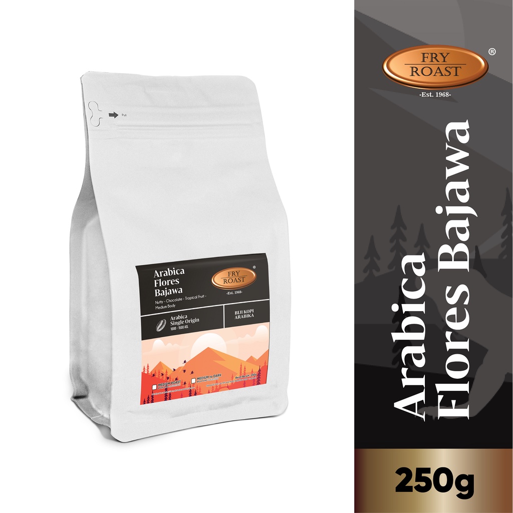 

KOPI ARABIKA FLORES BAJAWA 250 GRAM (BIJI/BUBUK)