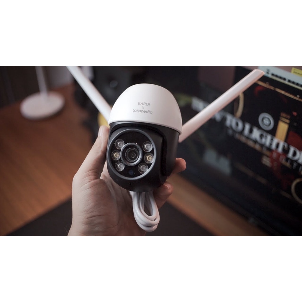 CCTV BARDI IP Camera Outdoor PTZ TPD 310⁰ tilt 140⁰ CCTV SMartHome Outdoor Bisa Putar New PTZ