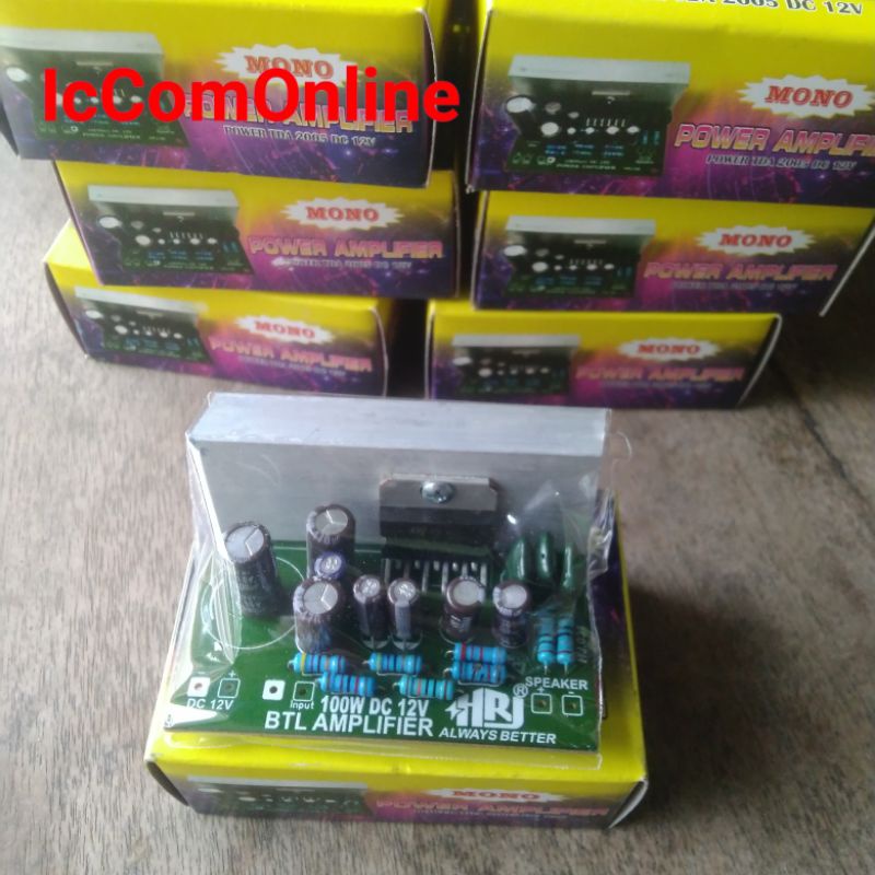 Kit Power Amplifier TDA2005 Mono