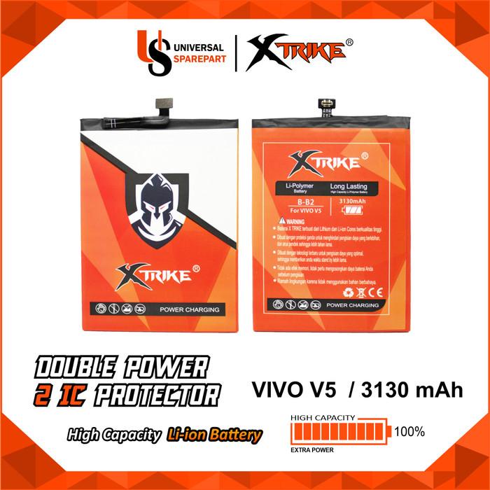 Baterai XTRIKE Double Power B-B2 VIVO V5 V5s Y65 Y67