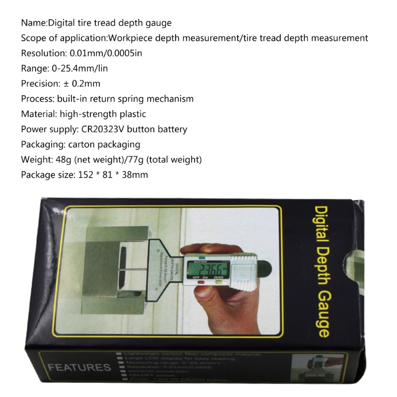 Alat Pengukur Ketebalan Digital Dengan LCD