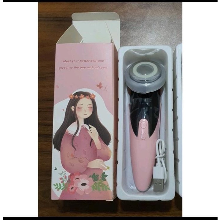 Setrika Wajah 4 In 1 dengan 2 sinar pdt