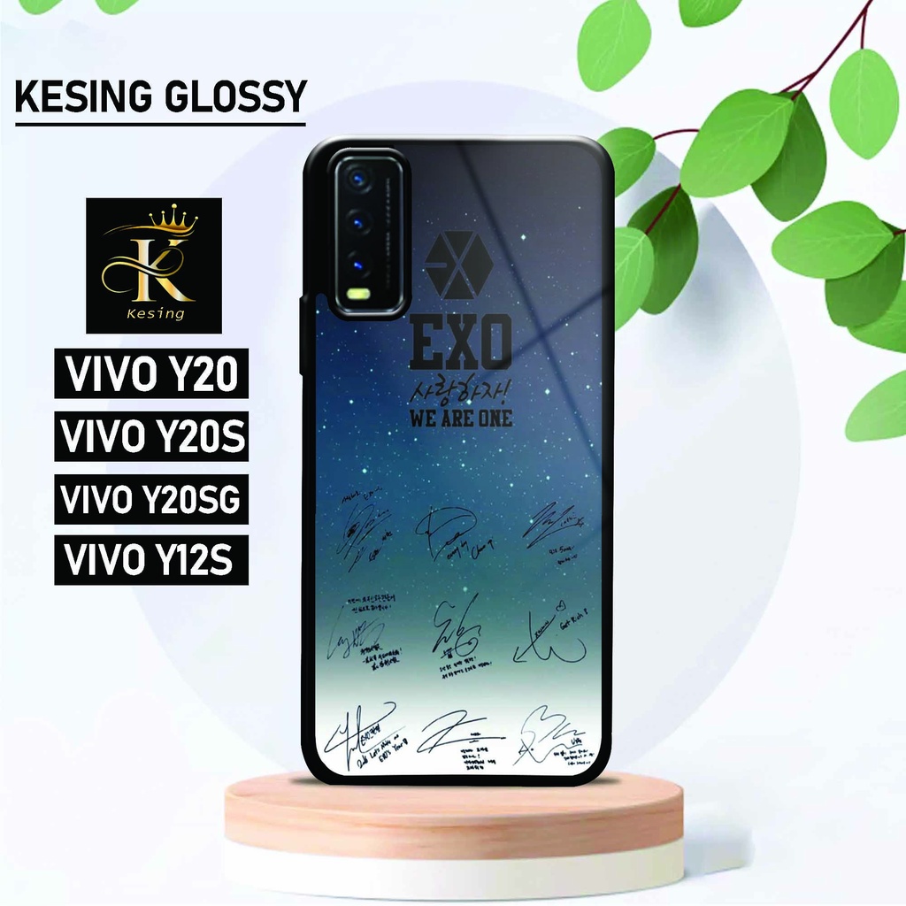 Case Vivo Y20 / Y20S / Y12S - Case Vivo - [ KV-12 ] - Hardcase Glossy 2D Vivo - Softcase Terbaru Cas
