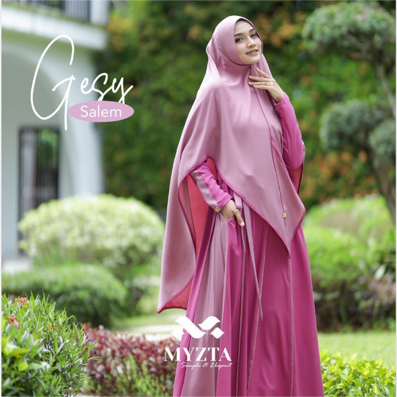 KHIMAR SYAR'I GESY SERIES by MYZTA INAYA ORIGINAL