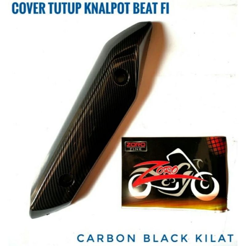 COVER TUTUP KNALPOT BEAT FI INJEKSI CARBON KARBON IMPORT