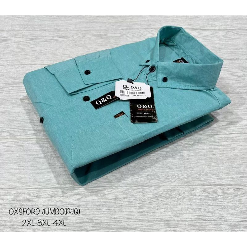 KEMEJA POLOS JUMBO SIZE