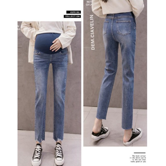 Celana Hamil Soft &amp; Stretch Jeans 9987