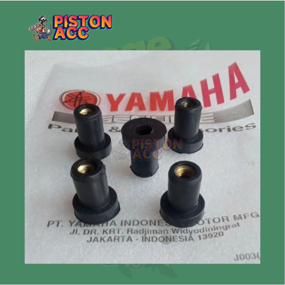 Dudukan Karet Mur Baut Visor Nmax Xmax Aerox Lexi