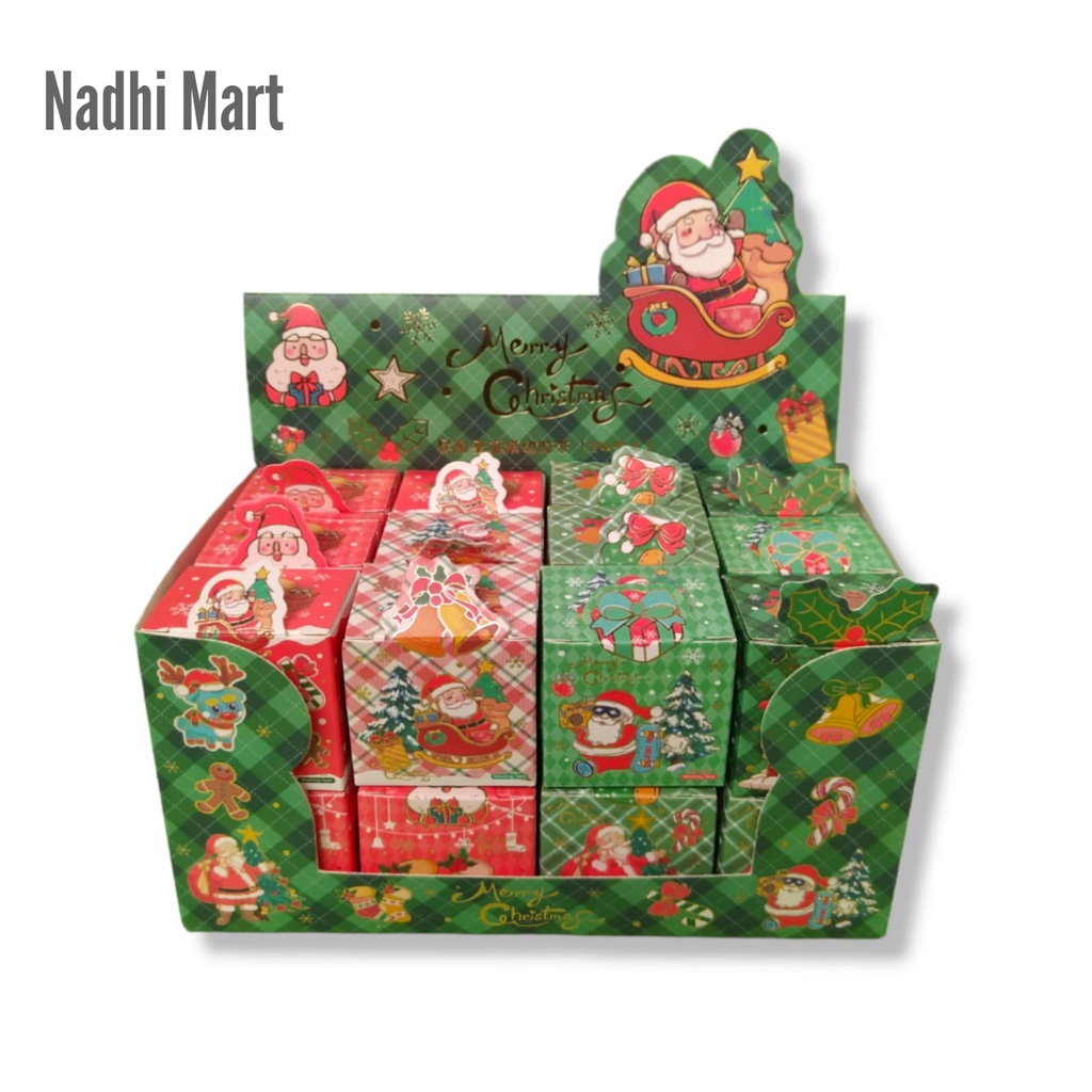 

STIKER ROLL / WASHI TAPE CUTE / MERRY CHRISTMAS ROLL STIKER