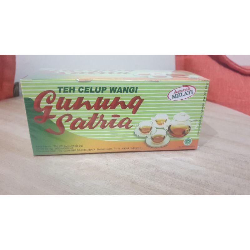 

teh celup wangi Gunung Satria aroma melati