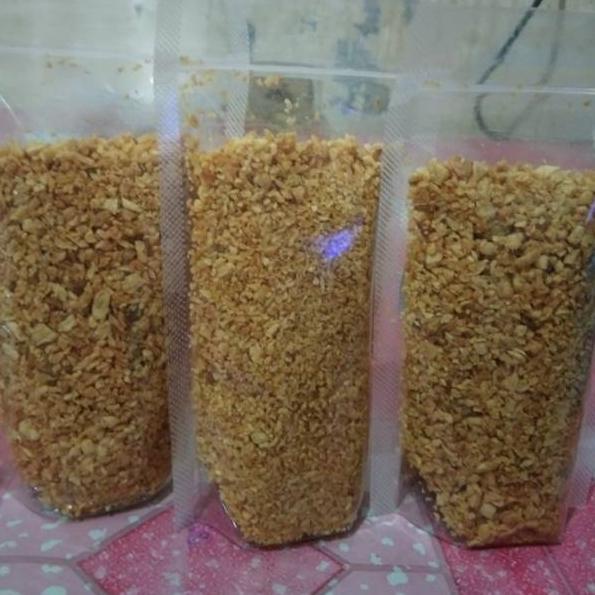 

Cepat laku--Bawang putih goreng cincang 100 gram