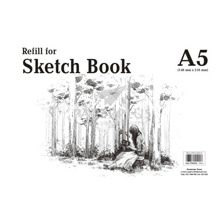 

Nikmati Refill Sketch Book A5 Sale!!!