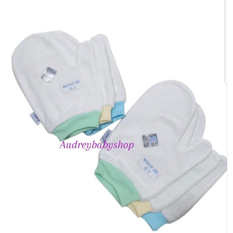 Wash Lap Jari Handuk isi 3 pcs Little Queen