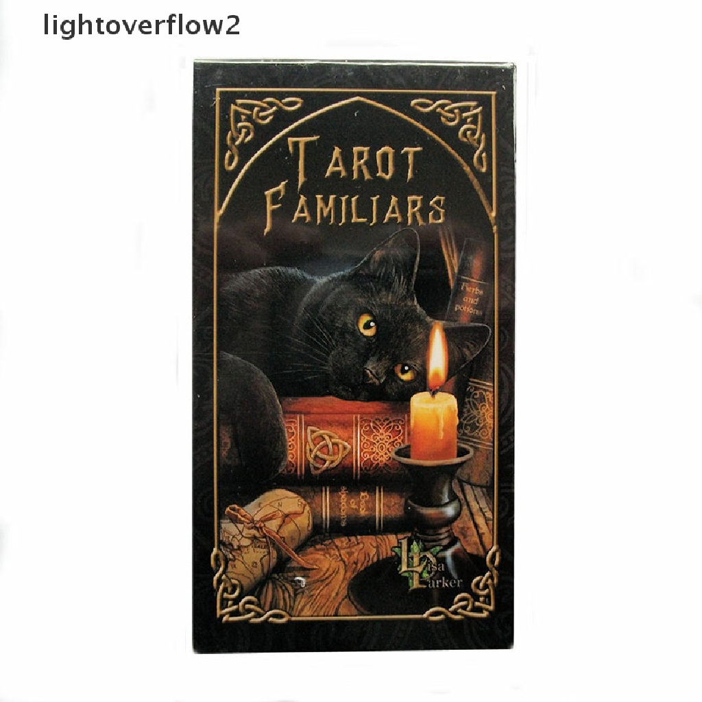 (lightoverflow2) Kartu TAROT Desain LISA PARKER FAMILIARS