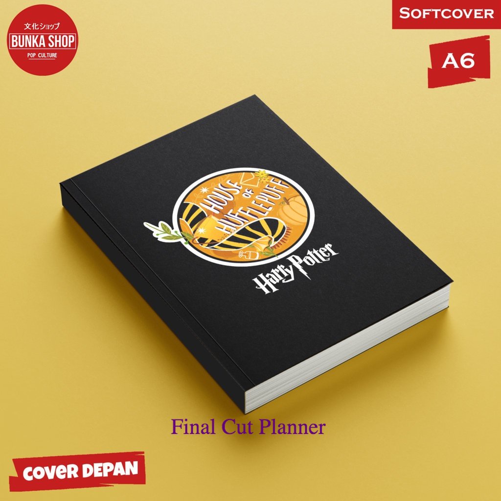 

Pocket Note Harry Potters Hufflepuff Round Softcover A6 Buku Tulis Catatan Notes Agenda Planner Jurnal .