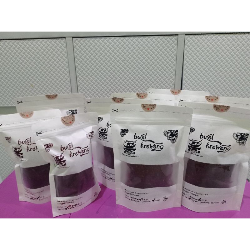 

Bumbu/ sambal Pecel Kreweng "Sedang