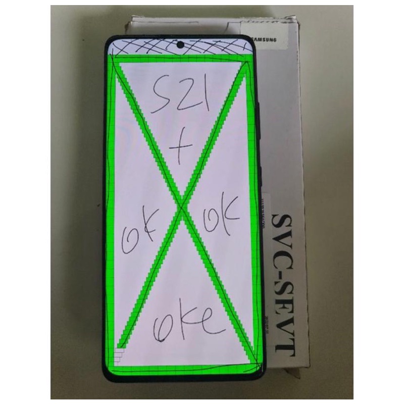 LCD SAMSUNG S21 plus Original copotan