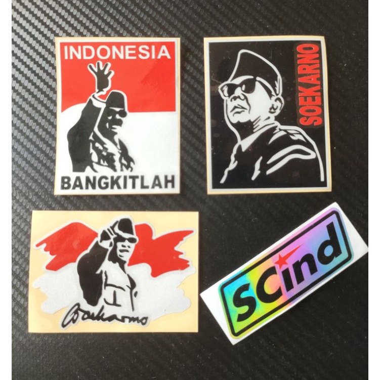 STIKER CUTTING SOEKARNO
