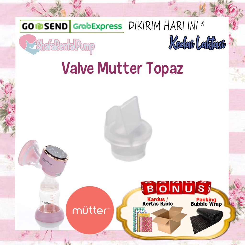 Valve Mutter Topaz / Sparepart Mutter Topaz