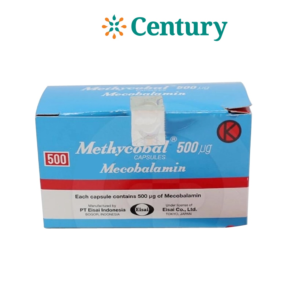 METHYCOBAL 500MCG 1 STRIP 10 TABLET / MECOBALAMIN / SARAF