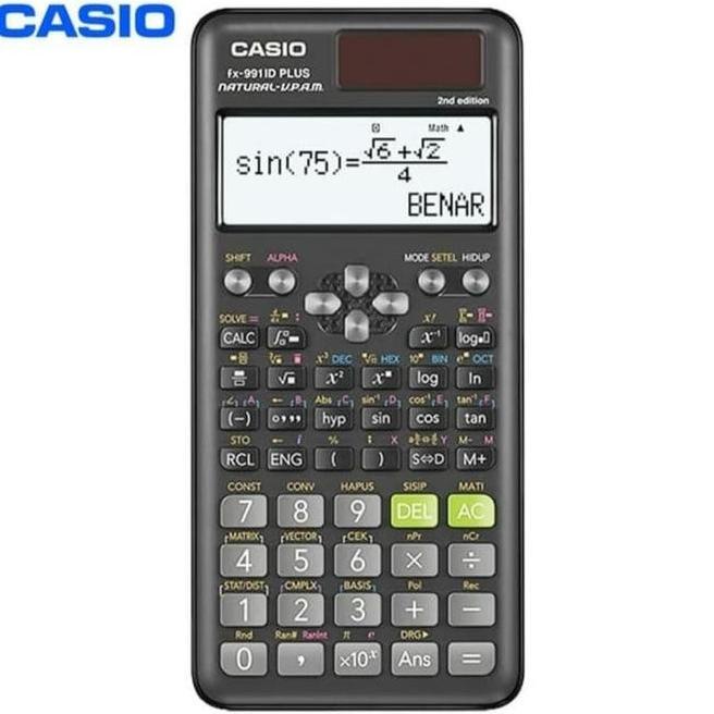 

CASIO FX 991 ID PLUS - SCIENTIFIC KALKULATOR KULIAH SEKOLAH FX-991ID E8576TRB