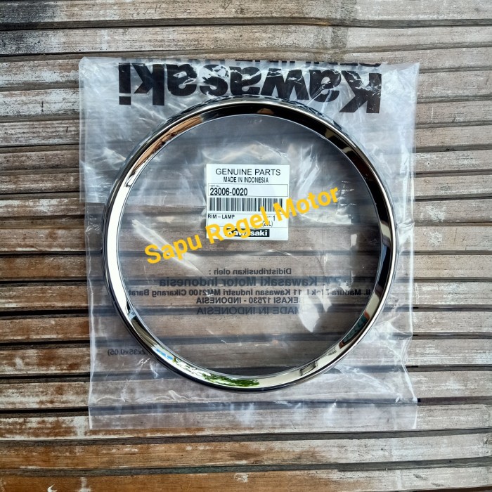 Lis lampu depan w175 w 175 original kawasaki
