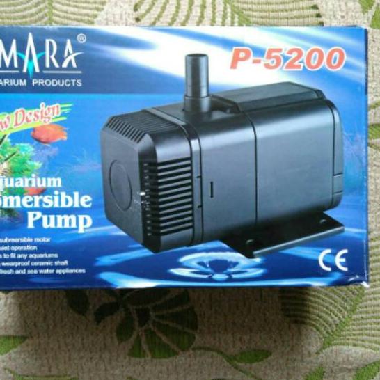 READY ✅Submersible Pump AMARA P-5200, Pompa Celup Air Nutrisi Hidroponik, Aquaponik, Kolam Ikan, Aqu