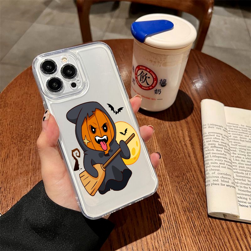 GG03 Softcase Casing Halloween for Oppo A1k A11k A12 A15 A15s A16 A17 A3s A33 A36 A96 A37 Neo 9 A5s A5 A52 A53 A54 A57 A7 A72 A74 A76 A77 A9 A92 A95 Reno 4 4F 5 5F 6 7 7Z 8 8Z Realme U1 U2 2 Pro C1 C2 C11 C21 C21y C30 C31 C33 C35 5 5s 5i C3 Narzo 50a 50i