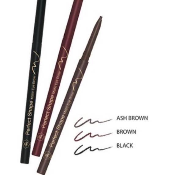 GVL Viva Pencil Matic Perfect Shape Queen Pensil Alis Black Brown Ash Brown Eyebrow / MATIC VIVA NEW