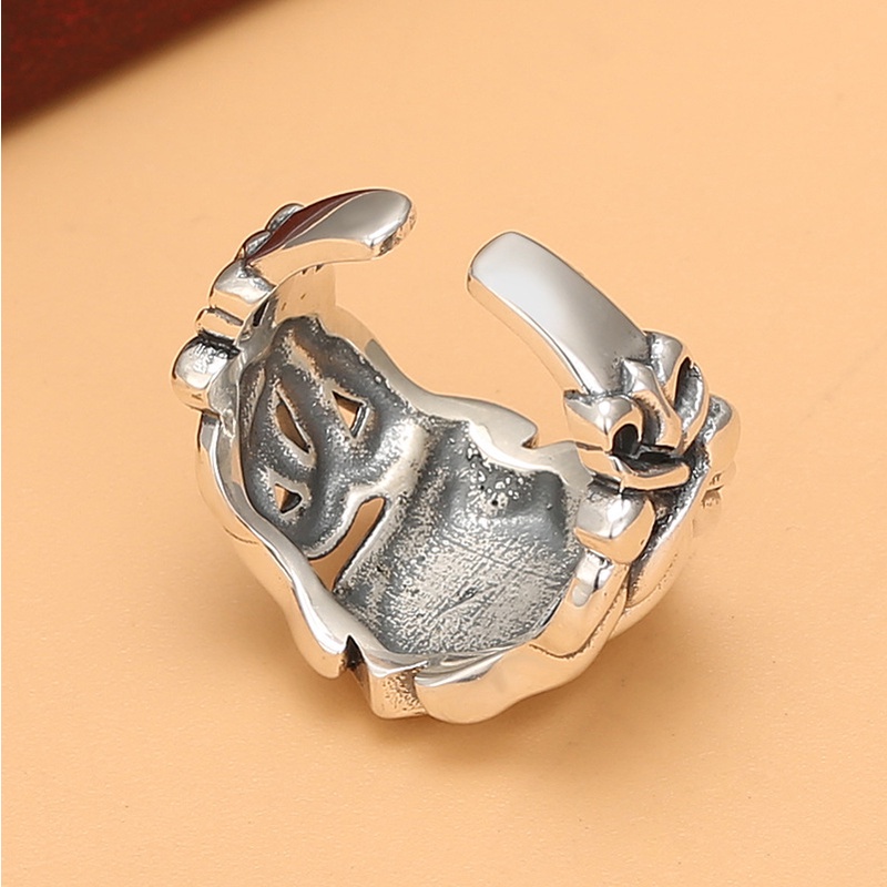 Cincin adjustable Multifungsi Warna Emas Dan silver Untuk Pria