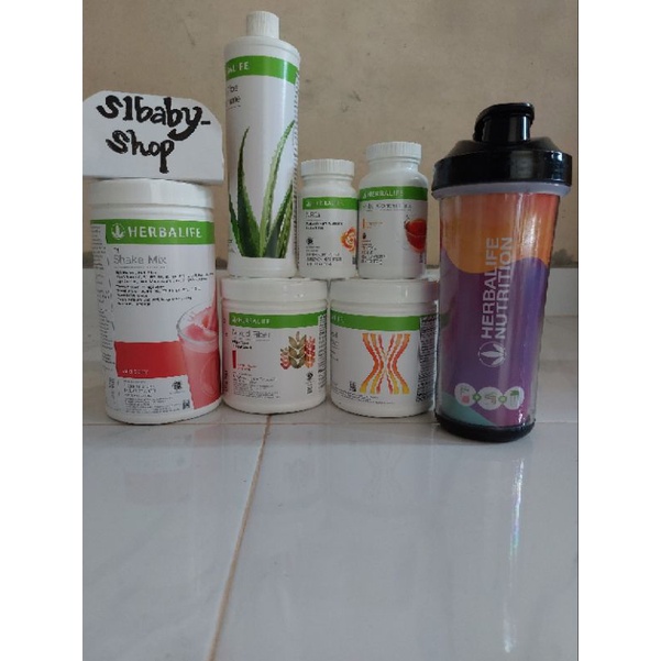 Paket Lengkap Diet Herbalife bonus botol original herbalife + Bimbingan online