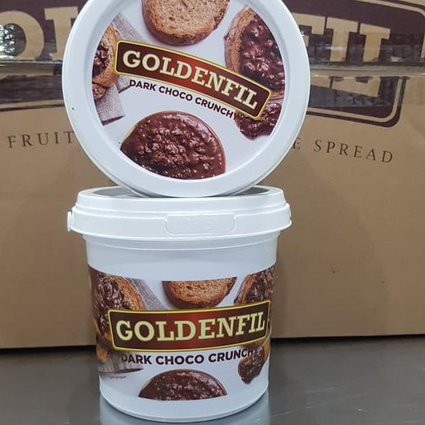 

BISA COD ✔️GoldenFil DARK choco crunchy 1kg DARKCHOCO|KD1