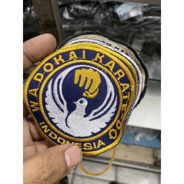 karate logo bordir beladiri