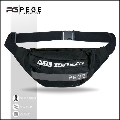 Tas Selempang Waistbag Bahu Pria Model Kombinasi Distro Bisa Dipakai Untuk Tas Pinggang - PG Souyate