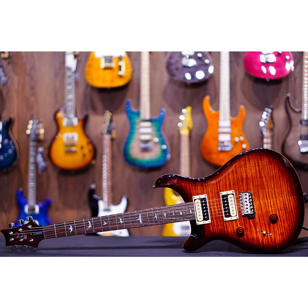 PRS SE Custom 24 Tobacco Sunburst Left hand &quot;Lefty&quot;