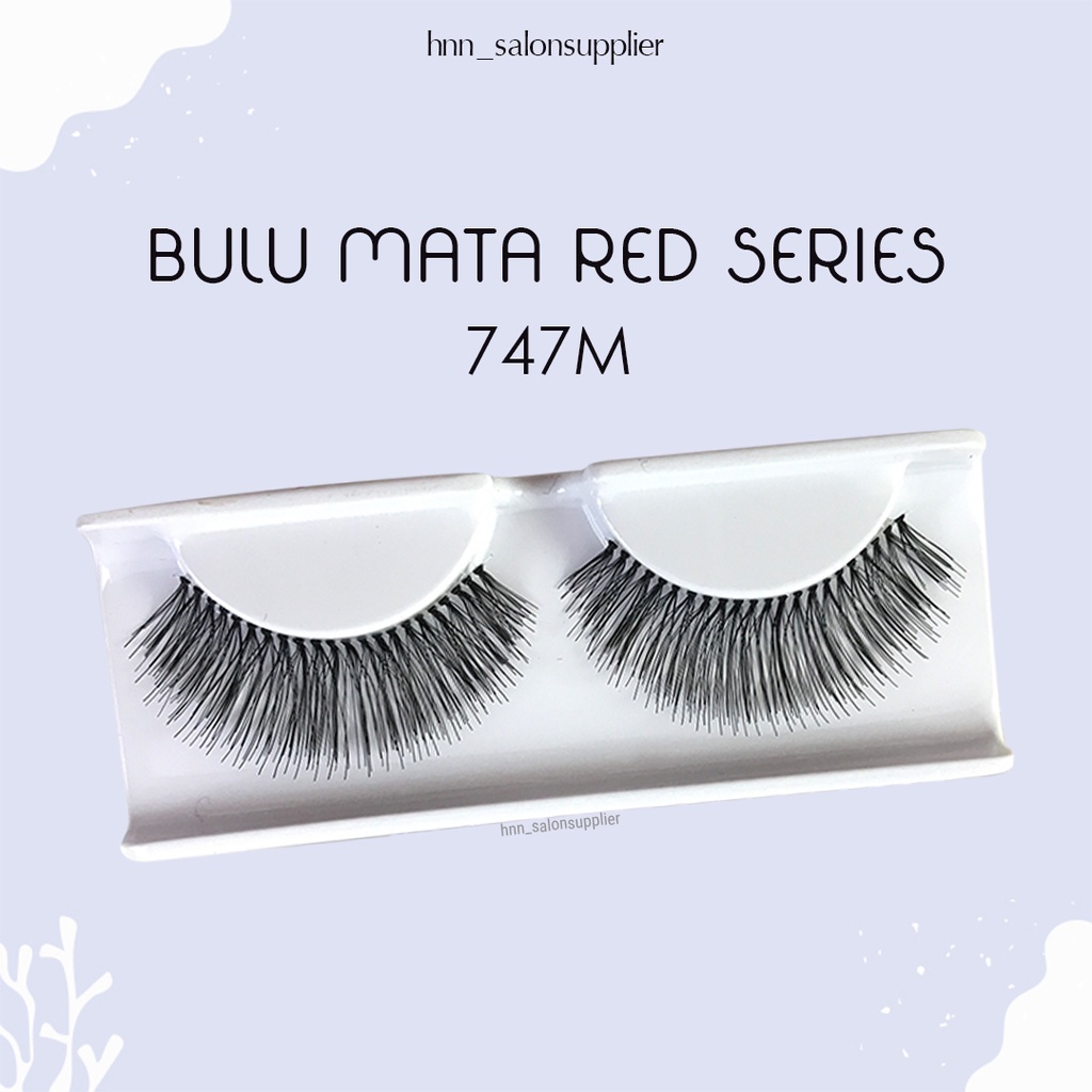 747M Bulu Mata Palsu Handmade Fake Eyelash Eye Lashes Lash Artifivial Belle Eyelashes 747M