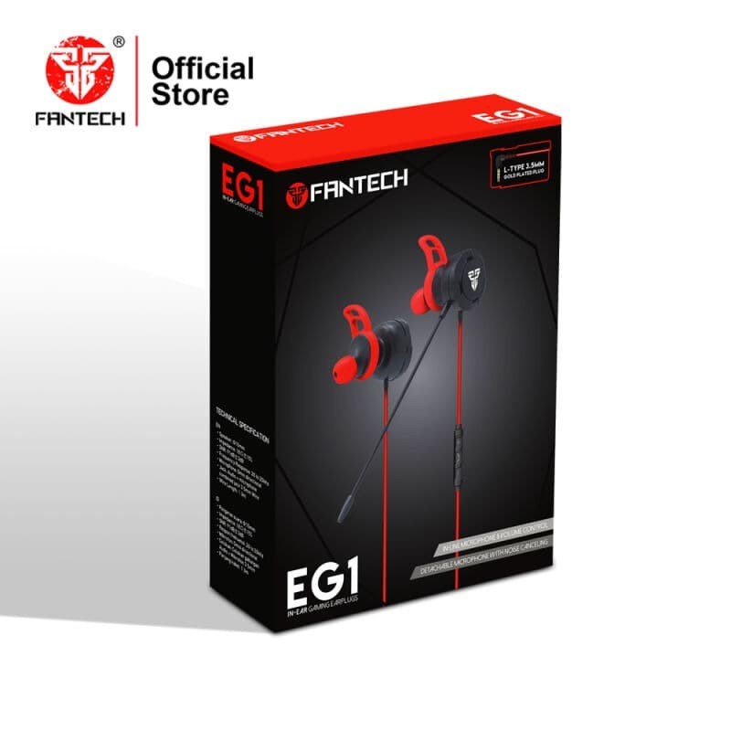 Earphone Gaming Fantech EG1 | In-Ear Earphone Gaming with Microphone