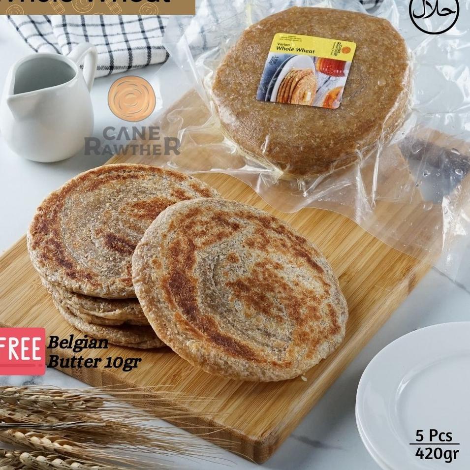 

✨10.10✨ Roti Maryam / Roti Canai / Roti Cane Gandum Utuh Frozen(5 Pcs) by Cane RawtheR serbuuu !