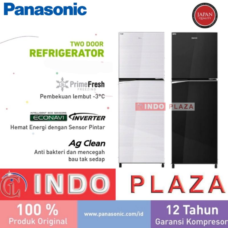 KULKAS PANASONIC 2 PINTU INVERTER NRBB211Q / 231Q PRIME FRESH